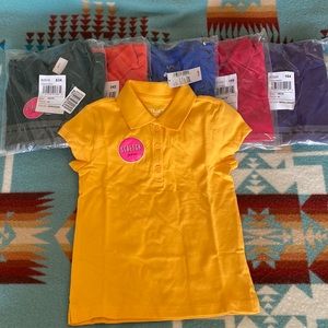 Childrens Place Button Up Collared T-Shirts